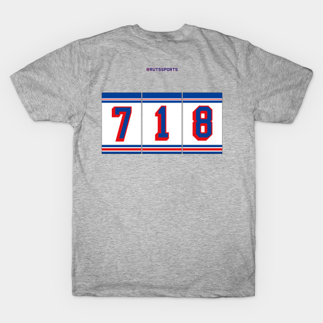 Rep Your Area Code (NYR 718) by RUTSSports